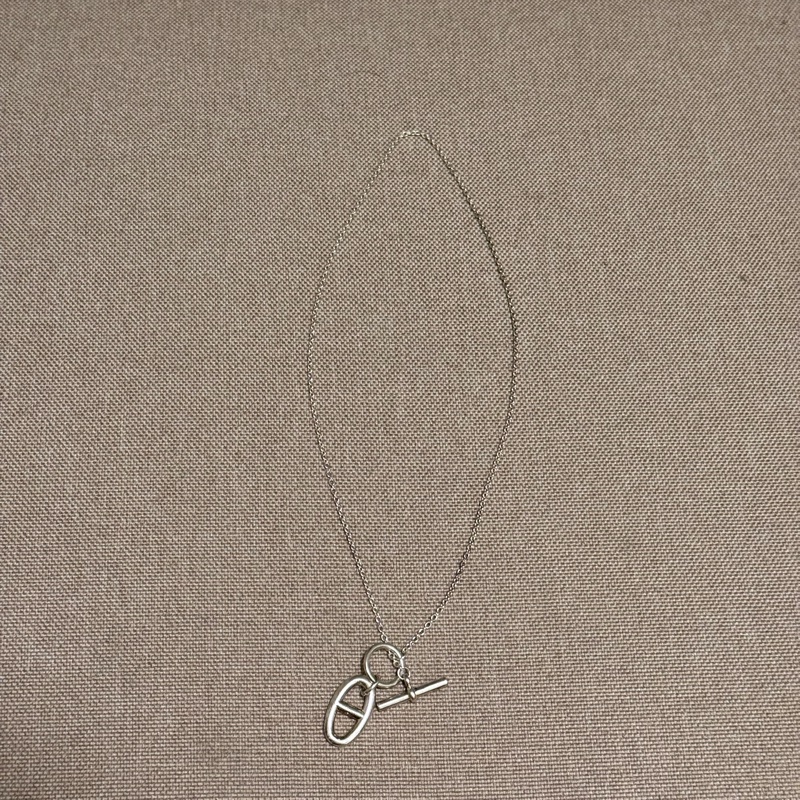 Hermes d’ancre necklace 豬鼻項鍊-0