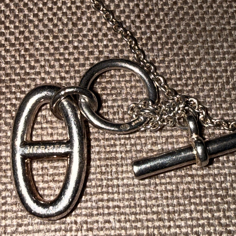 Hermes d’ancre necklace 豬鼻項鍊-3