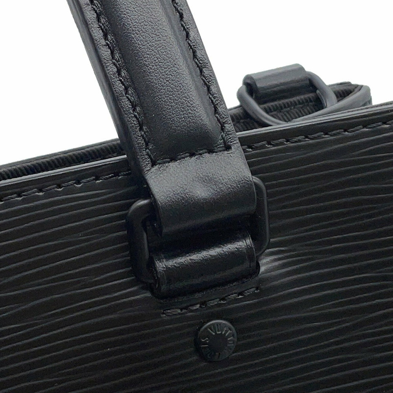 路易威登 Epi Sac Plat Fold 手提包 M58497,兩用單肩背包,黑色,特價促銷-7