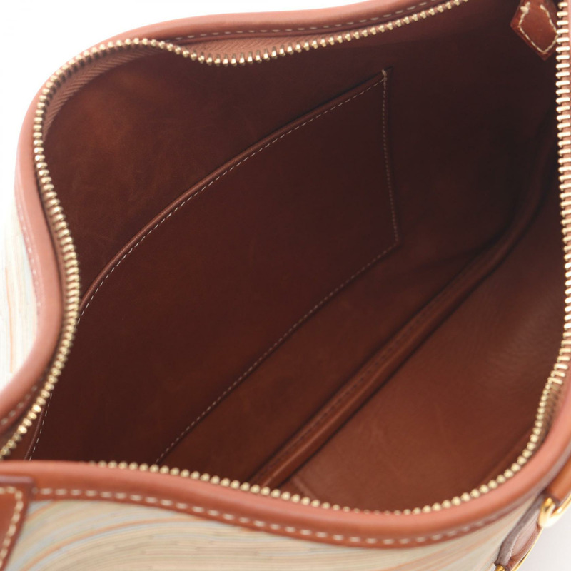 愛馬仕 Trim 35 肩包 Vibrato Box 小牛皮 Noisette 二手 GHW E-2