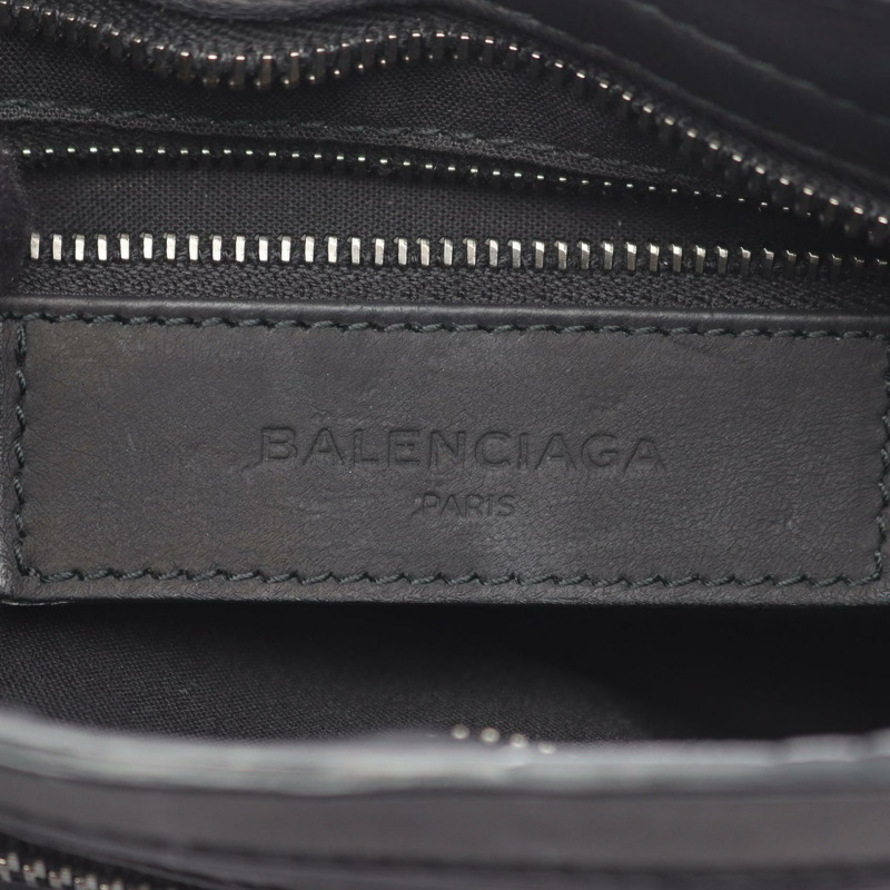 巴黎世家 (BALENCIAGA) 經典迷你都會兩用肩包 300295 尼龍皮革 二手-3