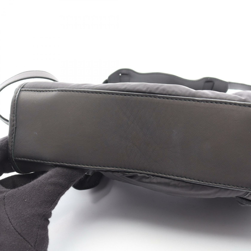 巴黎世家 (BALENCIAGA) 經典迷你都會兩用肩包 300295 尼龍皮革 二手-11