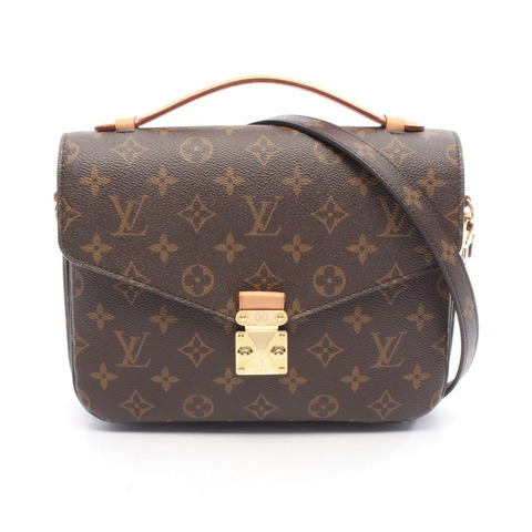 路易威登 Pochette Metis MM 單肩斜背包 M44875 Monogram 棕色