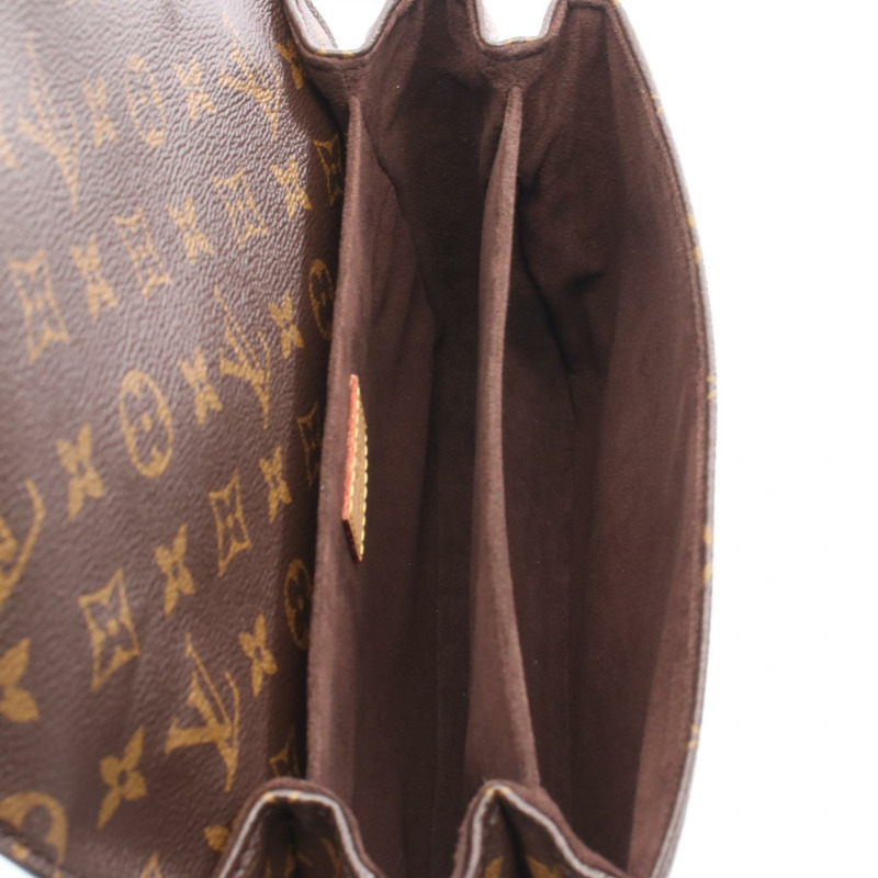 路易威登 Pochette Metis MM 單肩斜背包 M44875 Monogram 棕色-2