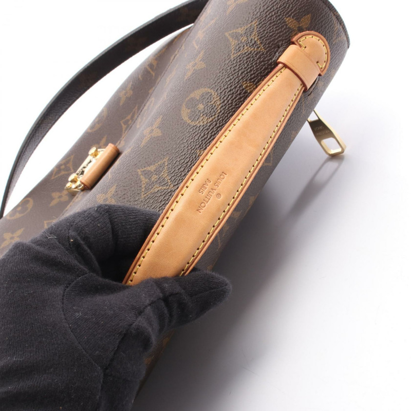 路易威登 Pochette Metis MM 單肩斜背包 M44875 Monogram 棕色-4