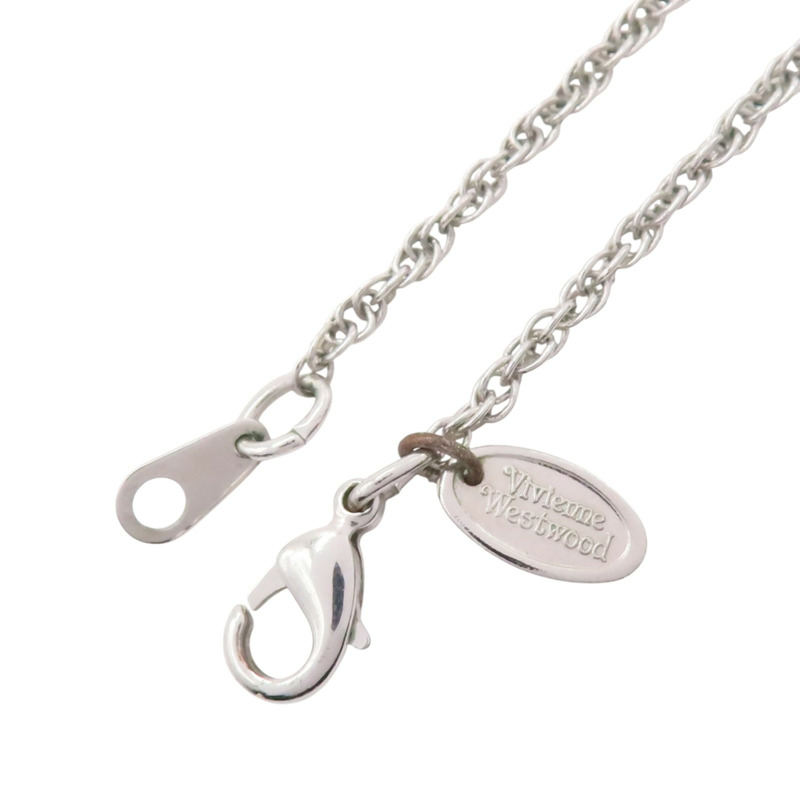 銀色鍍金 水鑽 翅膀土星墜飾 Necklace 項鍊【vivienne westwood 薇薇安·魏斯伍德】-6