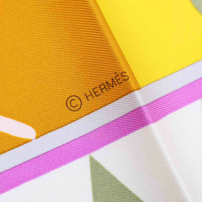 多色 Parade Enfanfare 絲綢 絲巾 90x90 004006S 02【HERMES 愛馬仕】 004006S 02-3