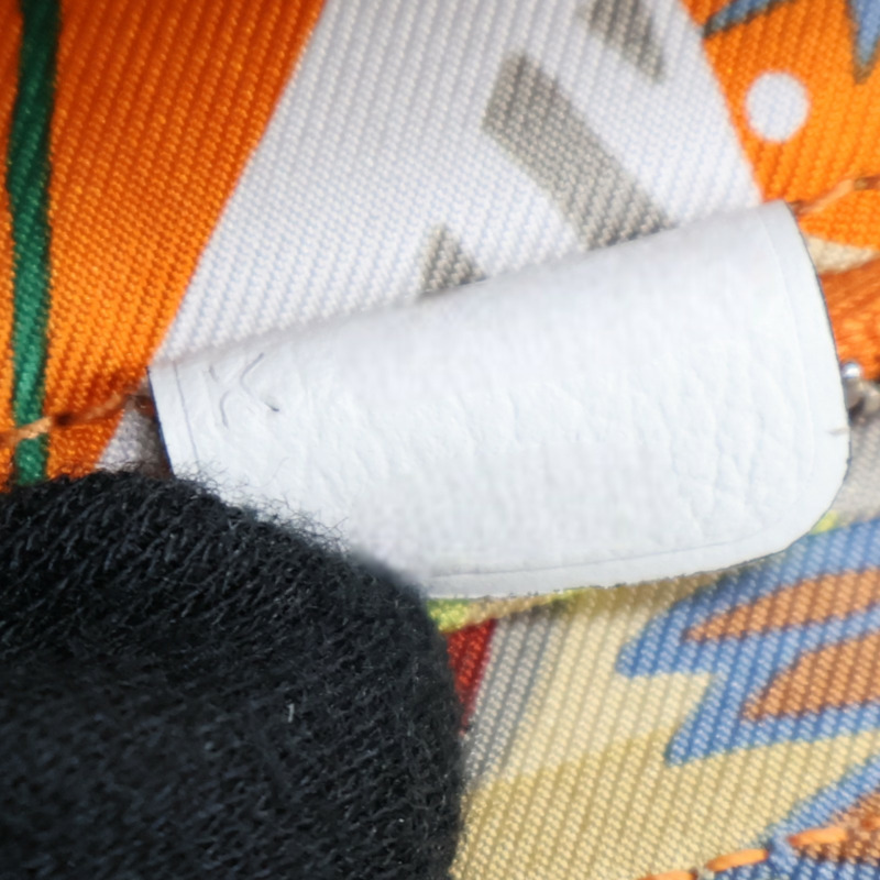 新白色 Evercolor牛皮 Silk'In Classique 拉鍊 長夾 K刻【HERMES 愛馬仕】-9