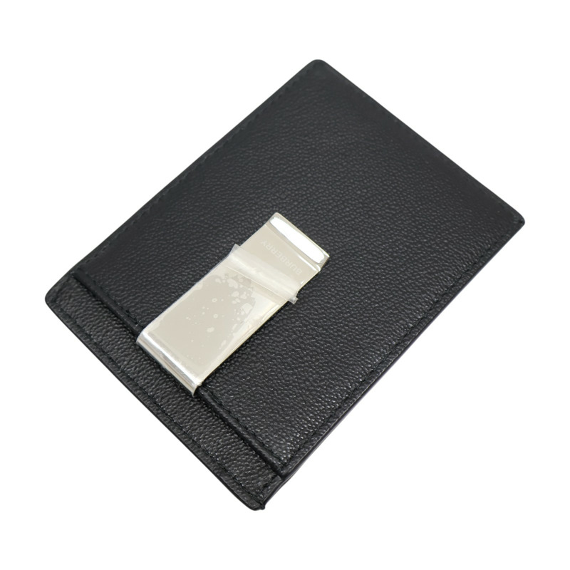 黑色牛皮 卡夾 名片夾【BURBERRY 巴寶莉】-3