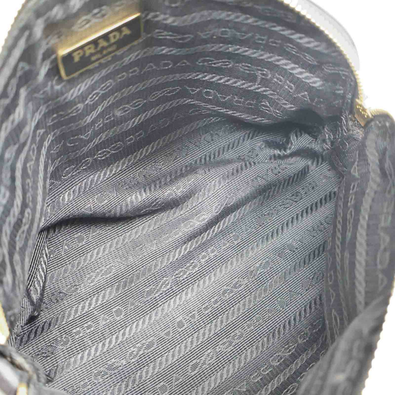 黑色牛皮 poach 手拿包 1ND005【PRADA 普拉達】 1ND005-4