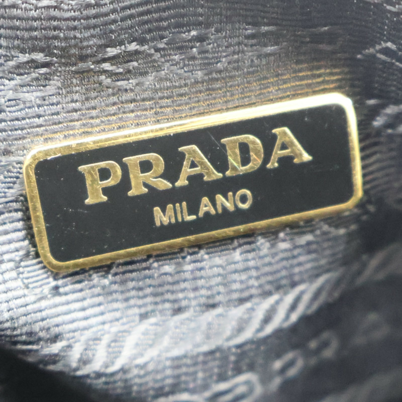 黑色牛皮 poach 手拿包 1ND005【PRADA 普拉達】 1ND005-5