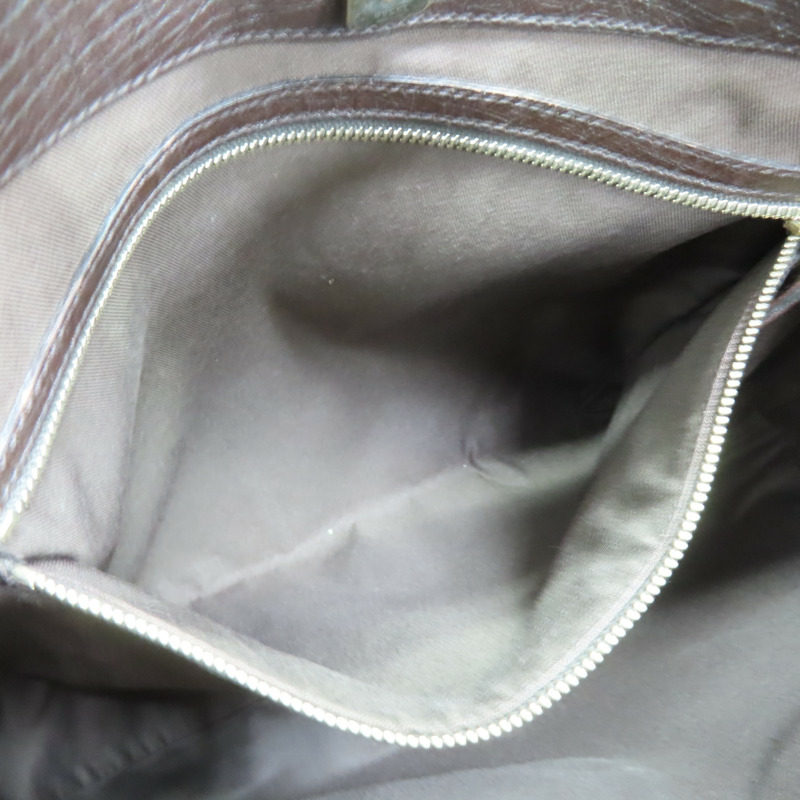 烏木色 GG Supreme帆布 棕色牛皮 Horsebit 單肩包 肩背包【GUCCI 古馳】 137386-5