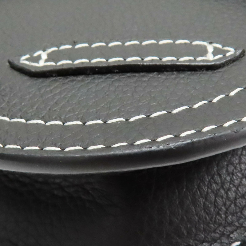 黑色牛皮 Saddle 馬鞍包 肩背包【Dior 迪奧】 1ADPO095YKK-10