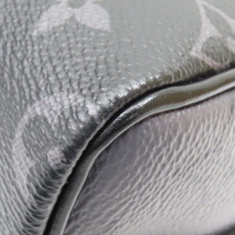 黑色 原花帆布 Keepall Bandouliere 肩背包【LOUIS VUITTON LV 路易威登】 M46271-8