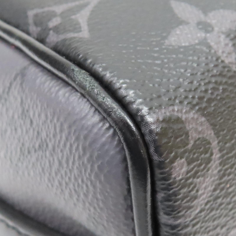 黑色 原花帆布 Keepall Bandouliere 肩背包【LOUIS VUITTON LV 路易威登】 M46271-9