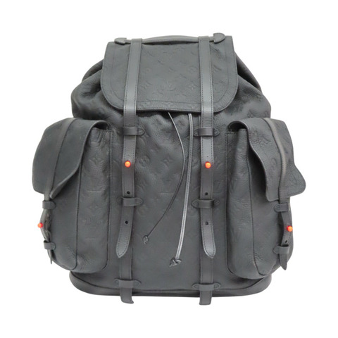 黑色 牛皮 Christopher Backpack GM 後背包【LOUIS VUITTON LV 路易威登】 M53285