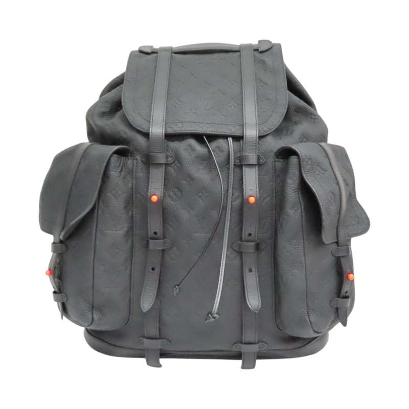 黑色 牛皮 Christopher Backpack GM 後背包【LOUIS VUITTON LV 路易威登】 M53285-0