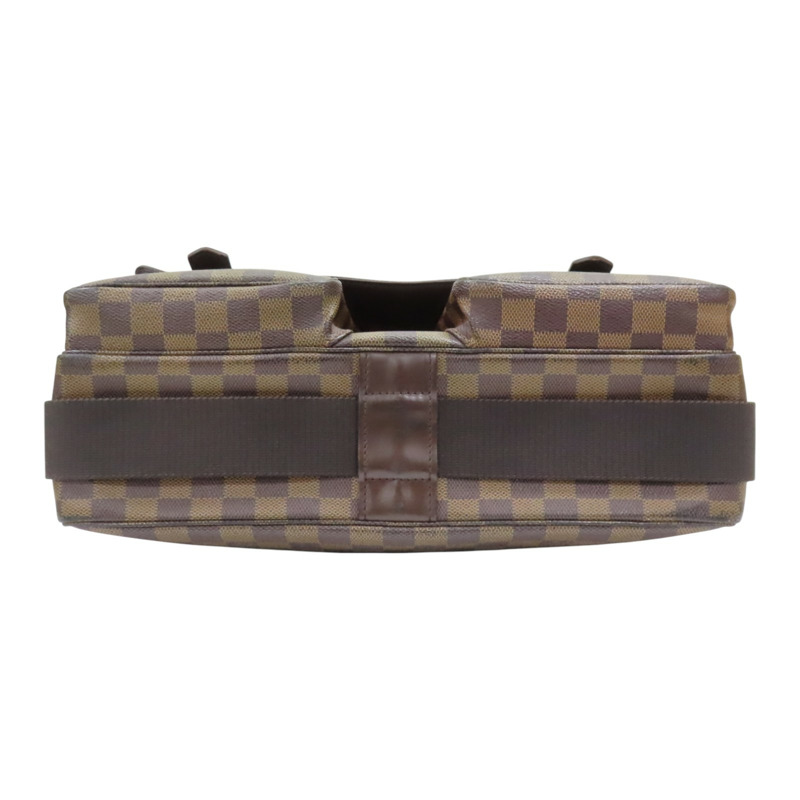 棕色 原花帆布 Broadway 肩背包【LOUIS VUITTON LV 路易威登】 N42270-3