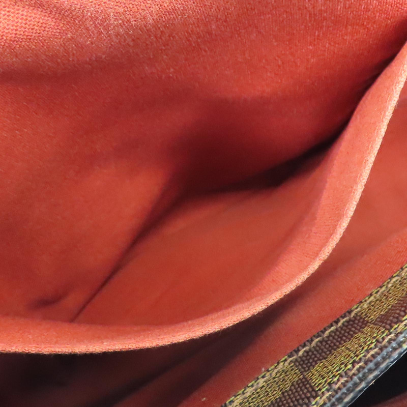 棕色 原花帆布 Broadway 肩背包【LOUIS VUITTON LV 路易威登】 N42270-5