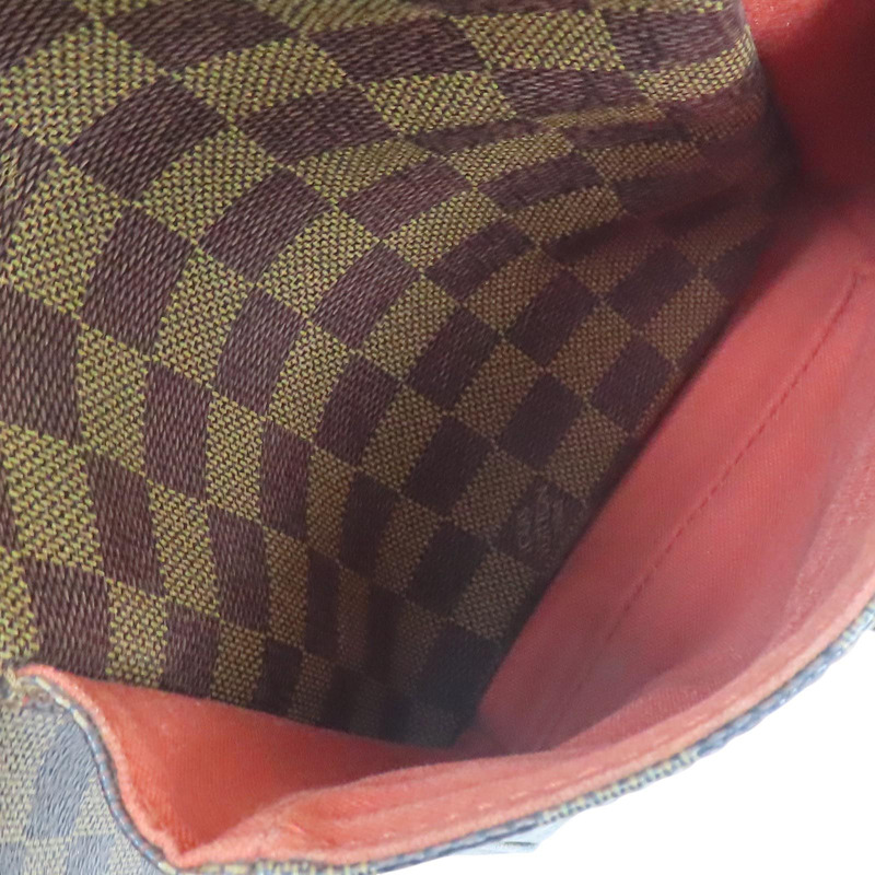 棕色 原花帆布 Broadway 肩背包【LOUIS VUITTON LV 路易威登】 N42270-6