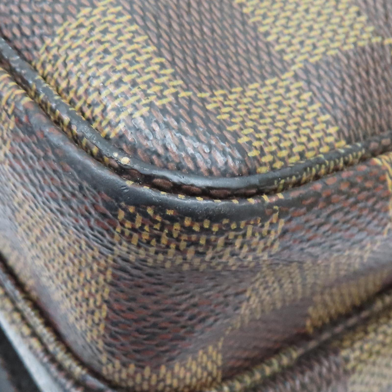 棕色 原花帆布 Broadway 肩背包【LOUIS VUITTON LV 路易威登】 N42270-10