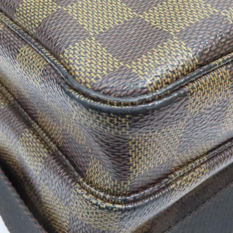 棕色 原花帆布 Broadway 肩背包【LOUIS VUITTON LV 路易威登】 N42270-11