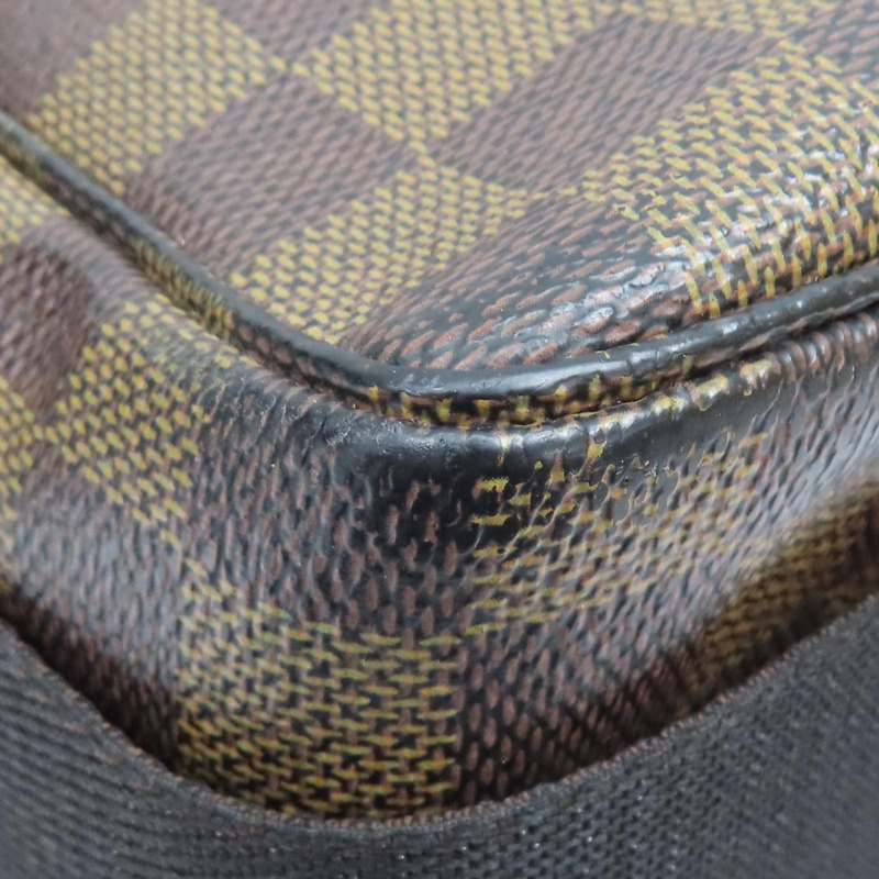 棕色 原花帆布 Broadway 肩背包【LOUIS VUITTON LV 路易威登】 N42270-13