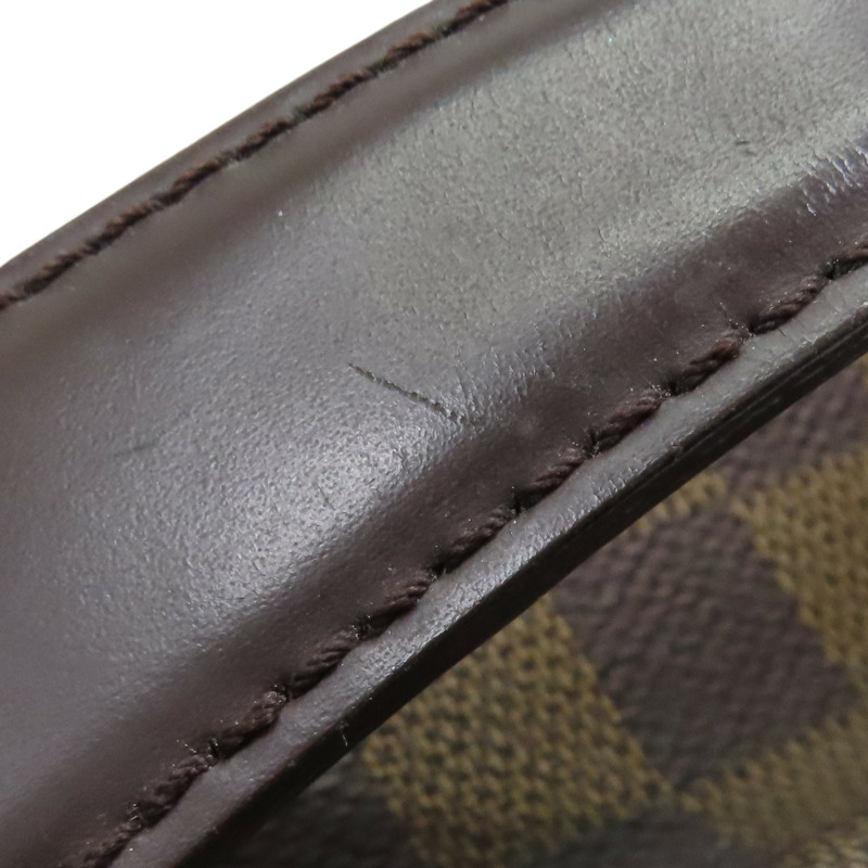 棕色 原花帆布 Broadway 肩背包【LOUIS VUITTON LV 路易威登】 N42270-15