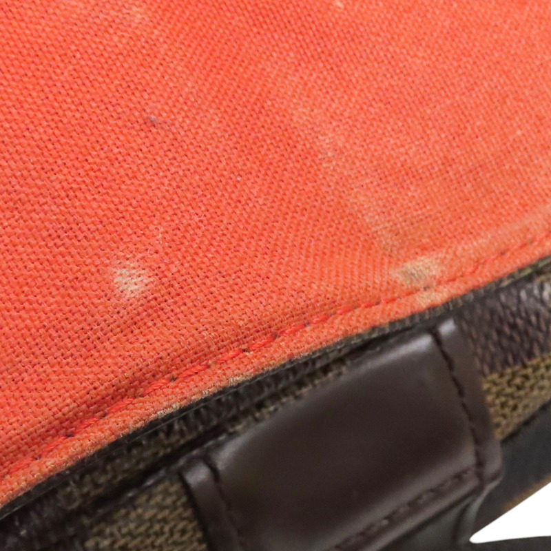 棕色 原花帆布 Broadway 肩背包【LOUIS VUITTON LV 路易威登】 N42270-16