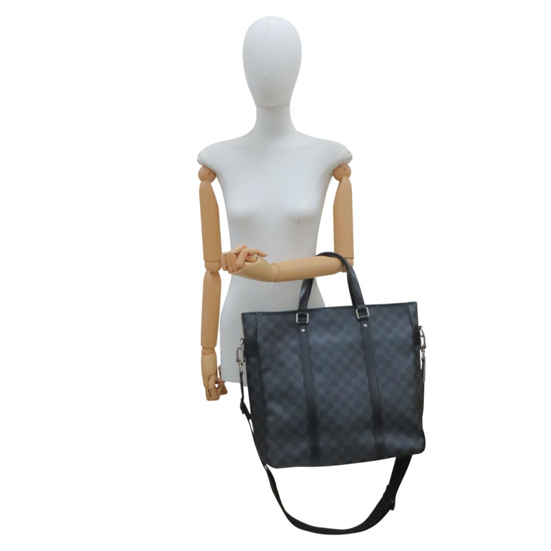 黑色 棋盤格帆布 TADAO 兩用包【LOUIS VUITTON LV 路易威登】 N51192-10