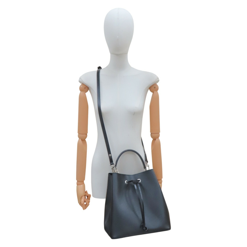 黑色 EPI水波紋牛皮 NEONOE 兩用包 【LOUIS VUITTON LV 路易威登】 M54366-8