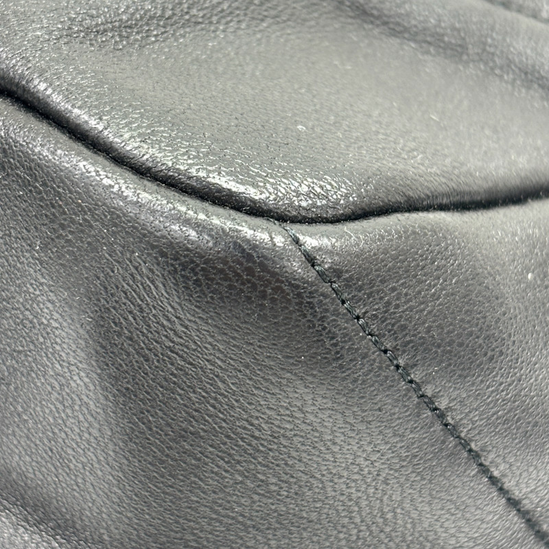 黑色 皮革 肩背包 金和 【COACH 寇馳】 CW630-12