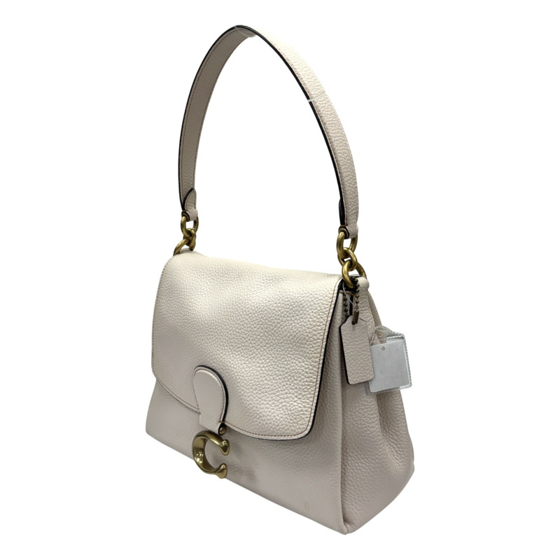 白色 皮革 White leather convertible bag 兩用包 金和【COACH 寇馳】 G2092-3954-1