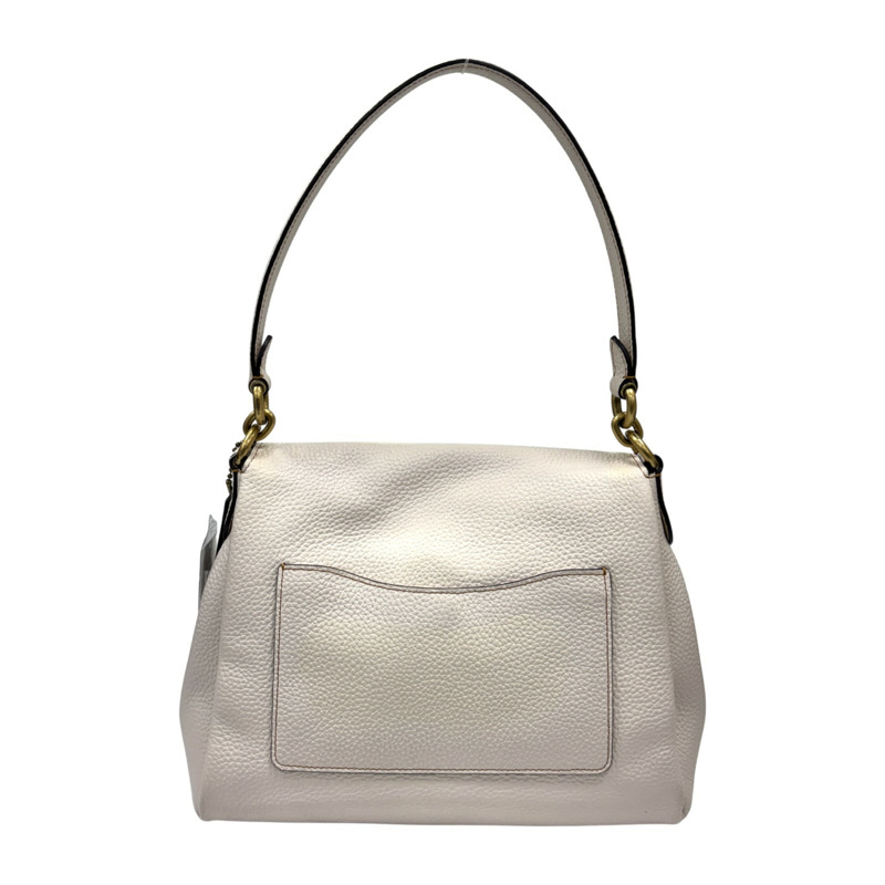白色 皮革 White leather convertible bag 兩用包 金和【COACH 寇馳】 G2092-3954-2