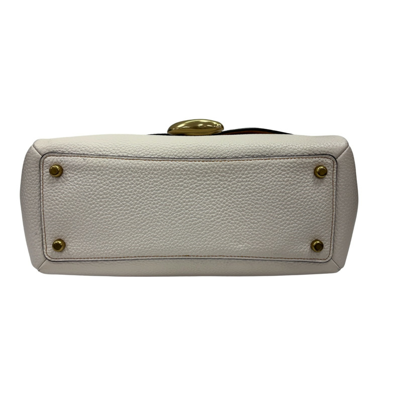 白色 皮革 White leather convertible bag 兩用包 金和【COACH 寇馳】 G2092-3954-3