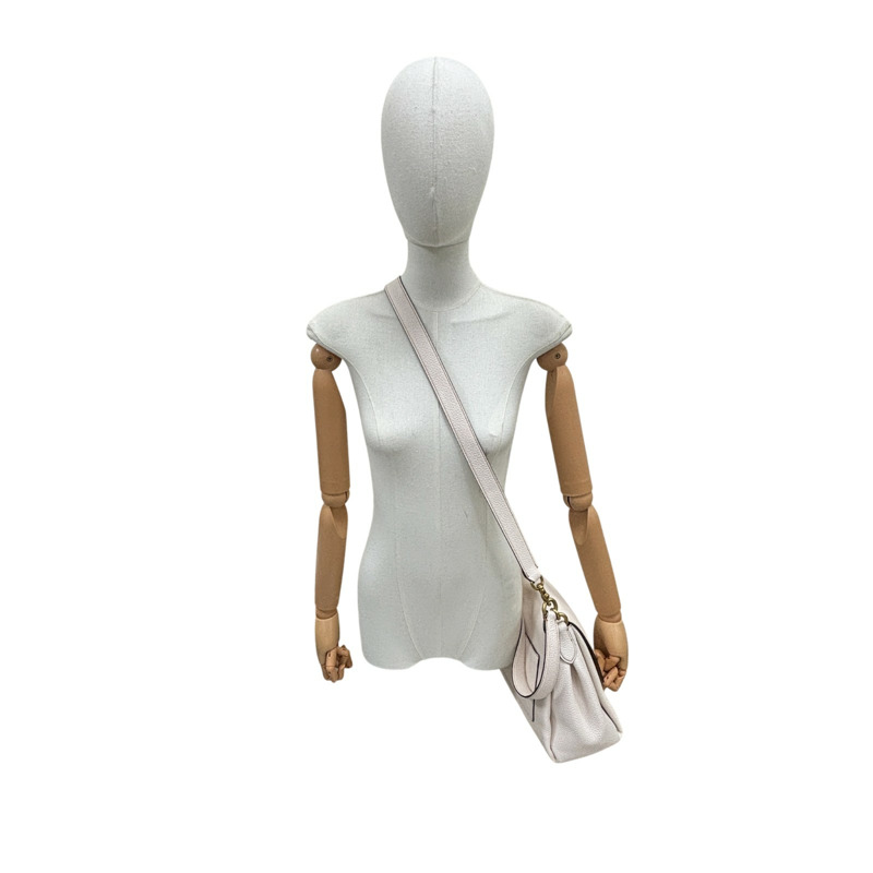 白色 皮革 White leather convertible bag 兩用包 金和【COACH 寇馳】 G2092-3954-8