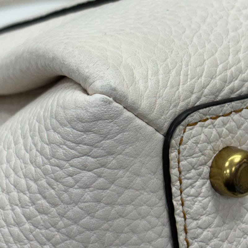 白色 皮革 White leather convertible bag 兩用包 金和【COACH 寇馳】 G2092-3954-15