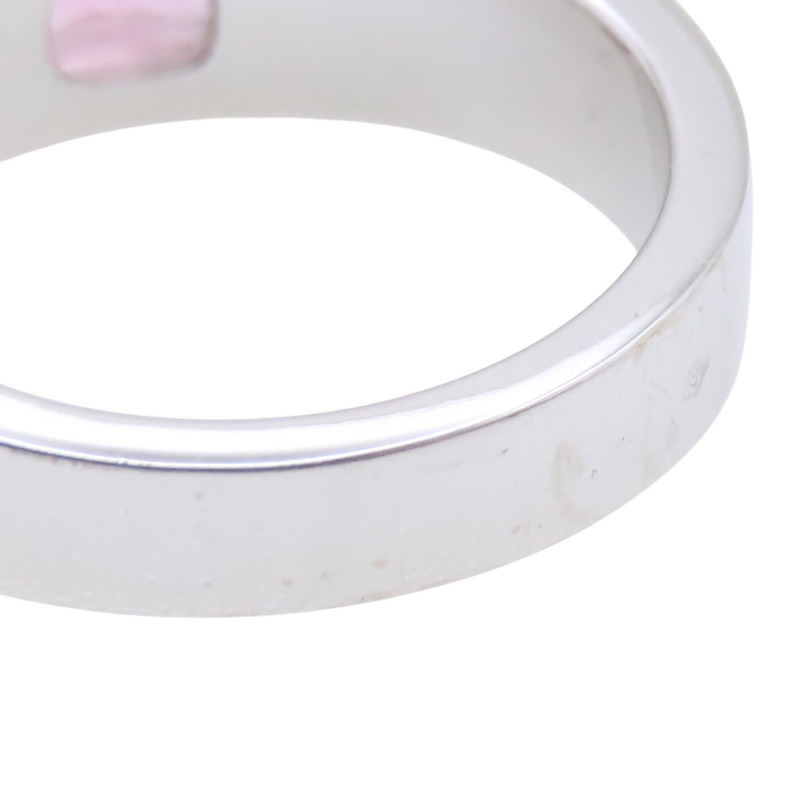 18K白金 粉紅碧璽 Tank Tourmaline ring 戒指【Cartier 卡地亞】-5