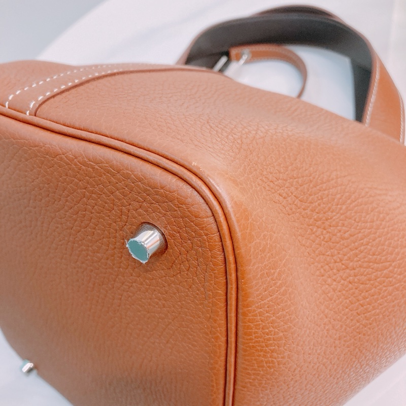 MS0532 HERMES 愛馬仕中號菜籃子手提包包PICOTIN 22 CLEMENCE-8