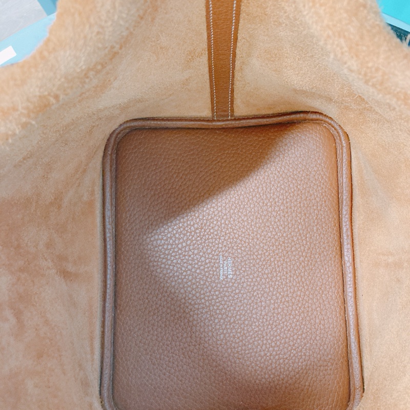 MS0532 HERMES 愛馬仕中號菜籃子手提包包PICOTIN 22 CLEMENCE-12