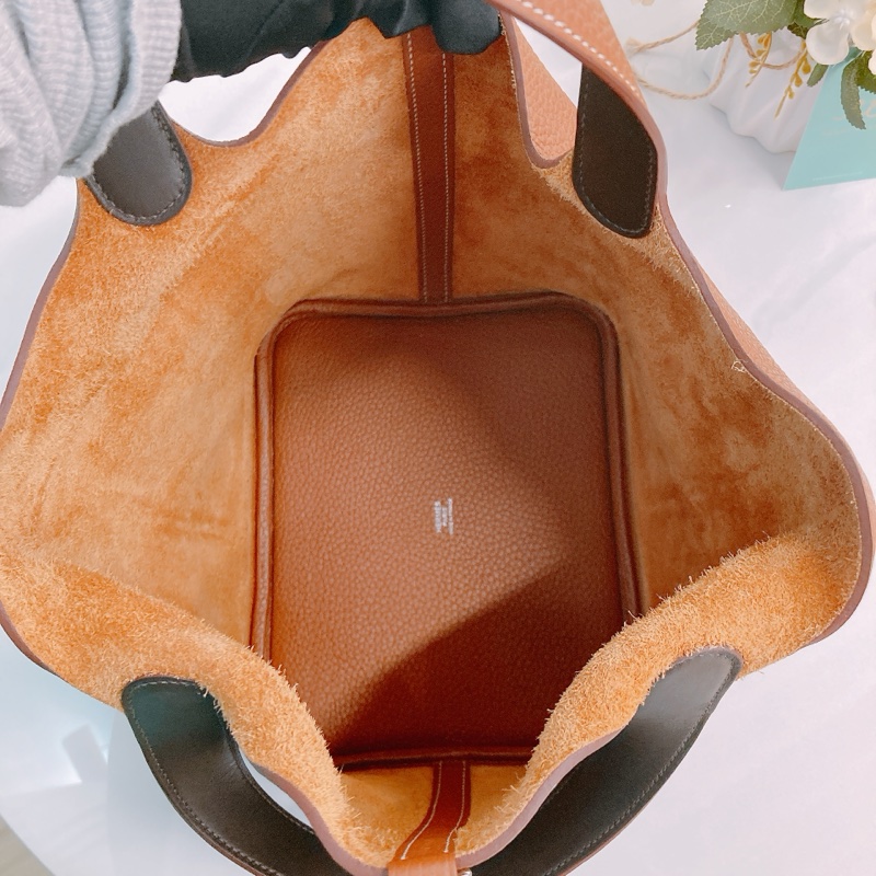 MS0532 HERMES 愛馬仕中號菜籃子手提包包PICOTIN 22 CLEMENCE-14