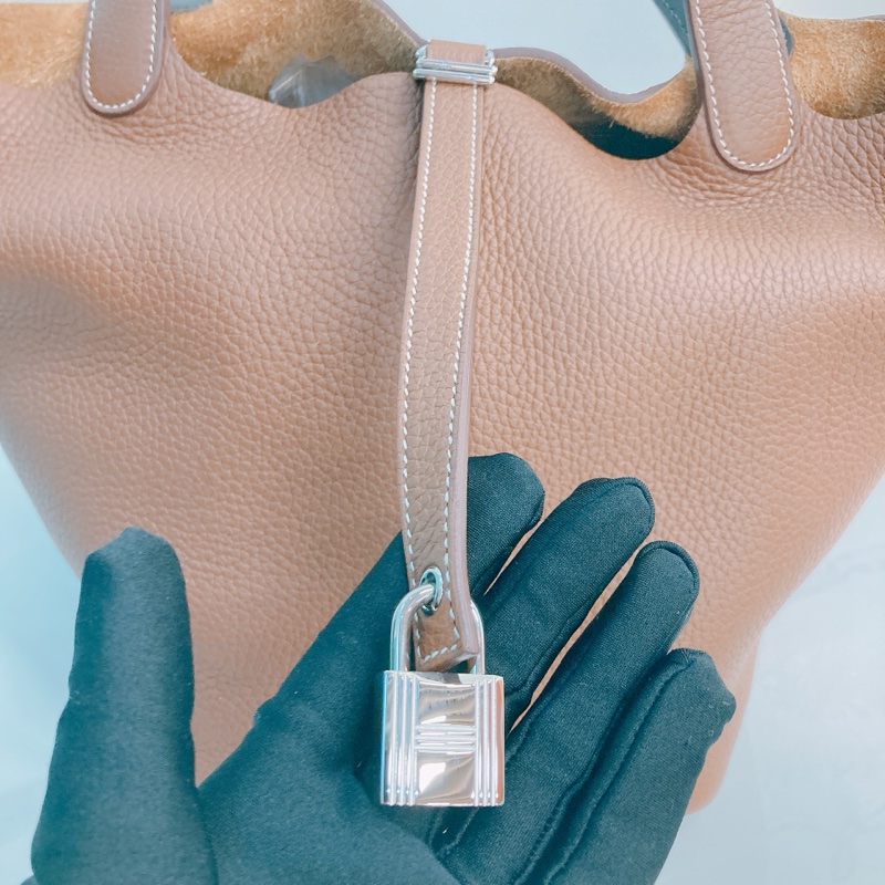 MS0532 HERMES 愛馬仕中號菜籃子手提包包PICOTIN 22 CLEMENCE-15