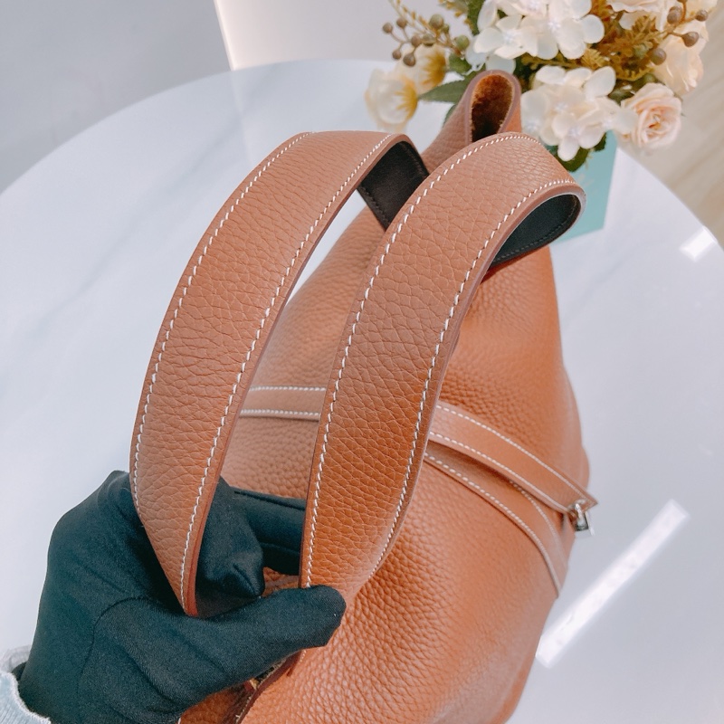 MS0532 HERMES 愛馬仕中號菜籃子手提包包PICOTIN 22 CLEMENCE-18