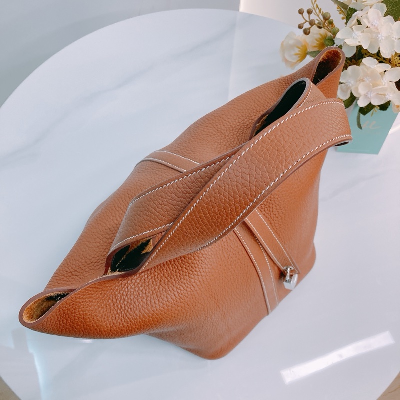 MS0532 HERMES 愛馬仕中號菜籃子手提包包PICOTIN 22 CLEMENCE-19