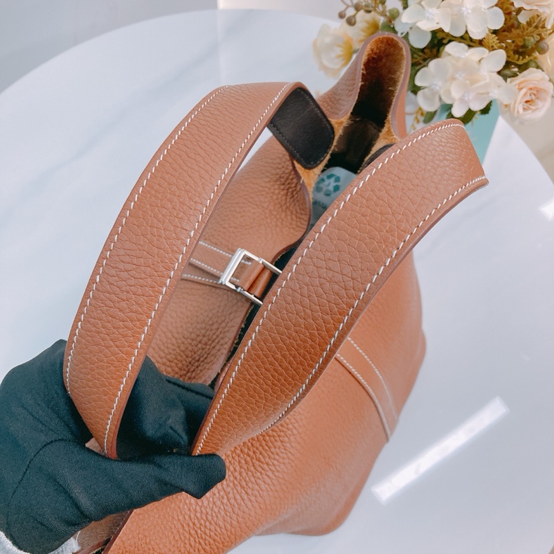 MS0532 HERMES 愛馬仕中號菜籃子手提包包PICOTIN 22 CLEMENCE-23