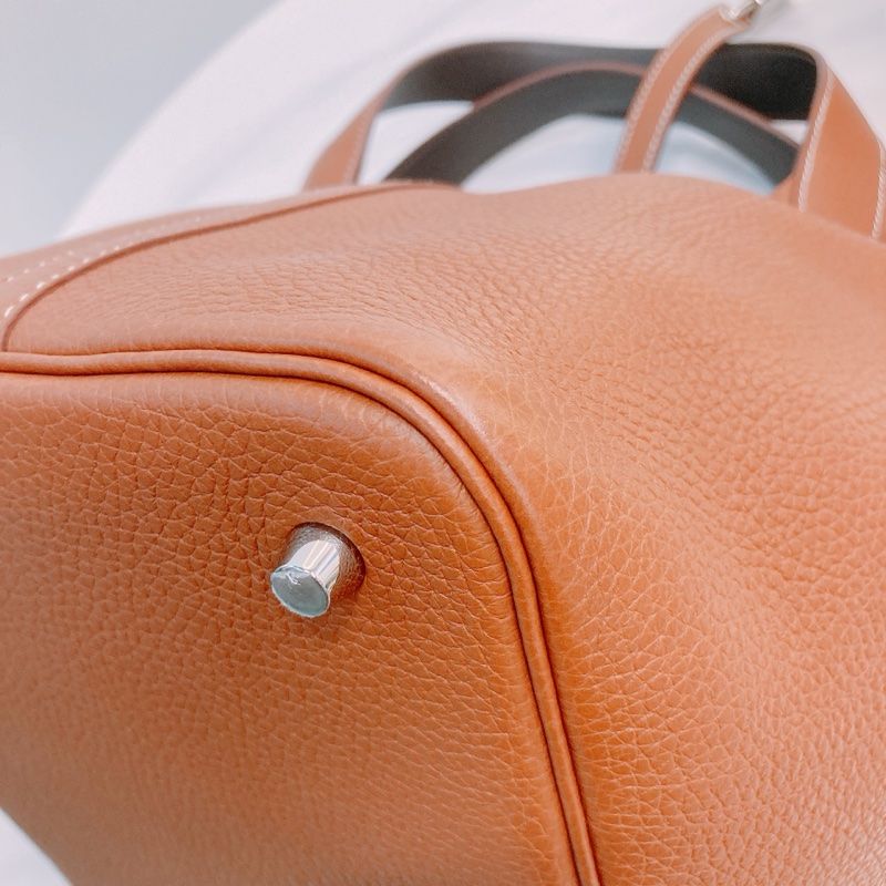 MS0532 HERMES 愛馬仕中號菜籃子手提包包PICOTIN 22 CLEMENCE-24