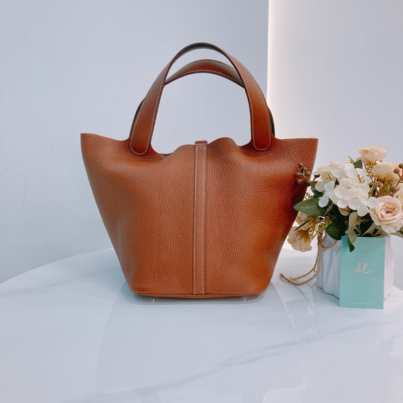 MS0532 HERMES 愛馬仕中號菜籃子手提包包PICOTIN 22 CLEMENCE-29