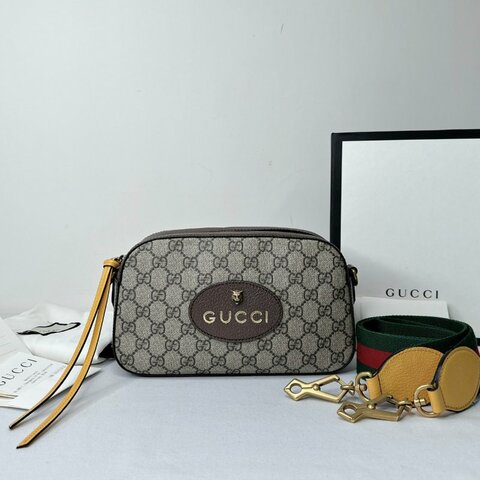 GUCCI GG Supreme虎頭相機包