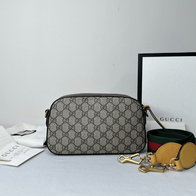 GUCCI GG Supreme虎頭相機包-1