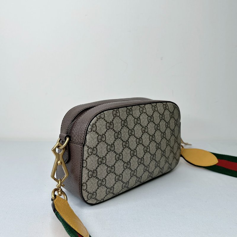 GUCCI GG Supreme虎頭相機包-5
